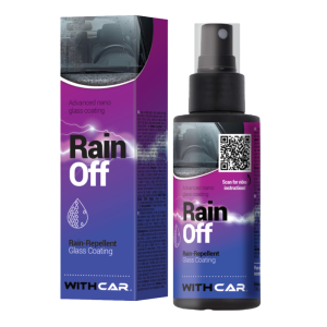Üveg nanoimpregnálás eső ellen - RAIN OFF 100ml